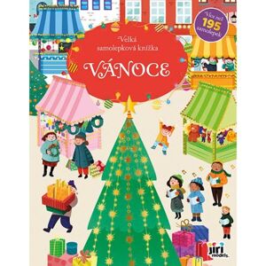 JIRI MODELS VÁNOCE Samolepková knížka, mix, velikost