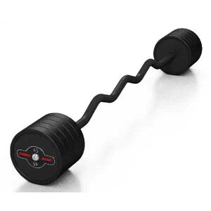 MARBO MW-SG 45KG Obouruční činka, černá, velikost
