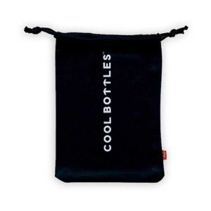 COOL BOTTLES BAG 330 ML Sáček na termo hrnek, černá, velikost