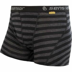 Sensor MERINO ACTIVE M Pánské trenky, černá, velikost L