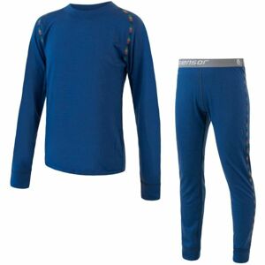 Sensor MERINO AIR SET JR Dětský set termoprádla, tmavě modrá, velikost 110