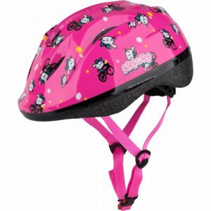 Arcore TIKKI Dívčí cyklistická přilba, růžová, velikost