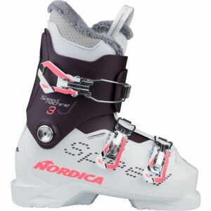 Nordica SPEEDMACHINE J 3 Dětské lyžařské boty, bílá, velikost