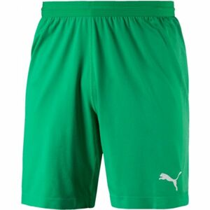 Puma FINAL EVOKNIT GK SHORT Pánské brankářské trenky, zelená, velikost S