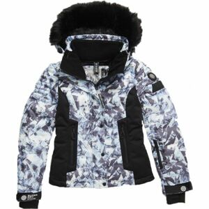 Superdry LUXE SNOW PUFFER Dámská lyžařská bunda, mix, velikost