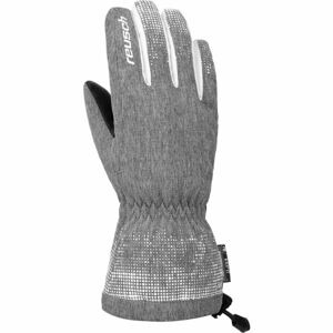 Reusch XAVIERA R-TEX XT Lyžařské rukavice, šedá, velikost 7.5