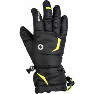 Blizzard REFLEX JNR SKI GLOVES Rukavice, černá, velikost 4