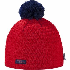 Kama K36-104 ČEPICE MERINO BAMBULE Dámská pletená čepice, červená, veľkosť L
