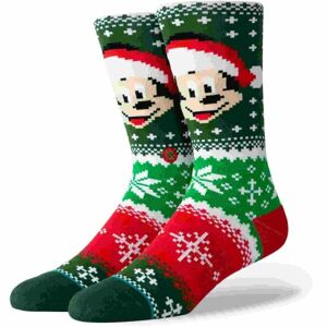 Stance MICKEY CLAUS Pánské ponožky, tmavě zelená, velikost M