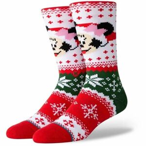 Stance MINNIE CLAUS Pánské ponožky, červená, velikost L