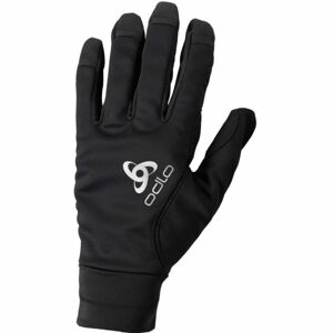 Odlo GLOVES ZEROWEIGHT WARM Rukavice, černá, velikost M