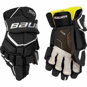 Bauer SUPREME S29 GLOVE JR Hokejové rukavice, černá, velikost