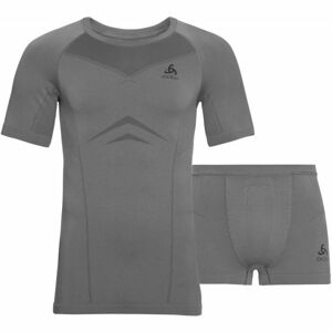 Odlo UNDERWEAR SET PERFORMANCE EVOLUTION Set sportovního prádla, šedá, velikost L