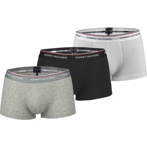 Tommy Hilfiger 3P LR TRUNK Pánské boxerky, bílá, velikost XXL