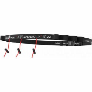 Compressport RACE BELT Běžecký opasek, černá, veľkosť UNI