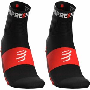 Compressport TRAINING SOCKS 2-PACK Sportovní ponožky, černá, veľkosť 39-41