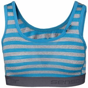 Sensor MERINO ACTIVE W Dámská podprsenka, modrá, velikost