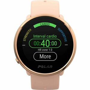 POLAR IGNITE Multisportovní hodinky s GPS a záznamem tepové frekvence, růžová, velikost S/M