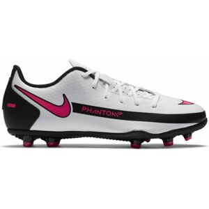 Nike JR PHANTOM GT CLUB FG/MG Dětské kopačky, bílá, velikost