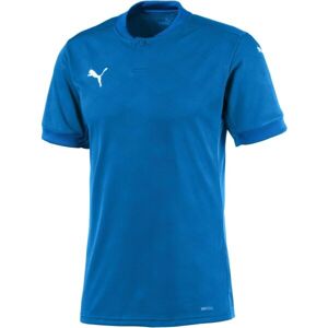 Puma TEAMFINAL 21 JERSEY TEE Pánské sportovní triko, modrá, velikost