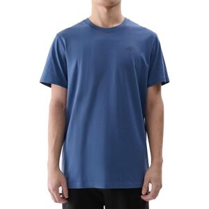 4F TSHIRT Pánské tričko, tmavě modrá, velikost
