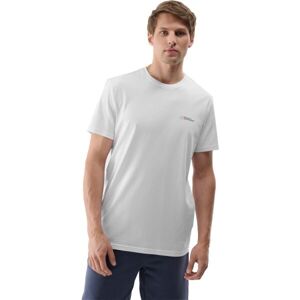 4F T-SHIRT Pánské triko, bílá, velikost