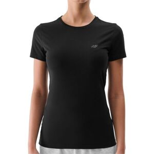 4F T-SHIRT Dámské triko, černá, velikost