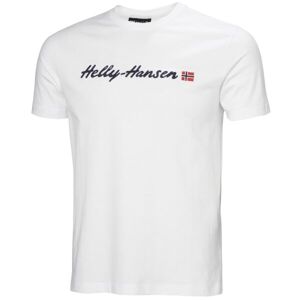 Helly Hansen CORE GRAPHIC Pánské triko, bílá, velikost