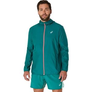 ASICS CORE JACKET Pánská běžecká bunda, tmavě zelená, velikost