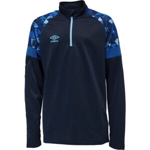 Umbro FORMATION QUARTER ZIP - JNR Dětská sportovní mikina, tmavě modrá, velikost