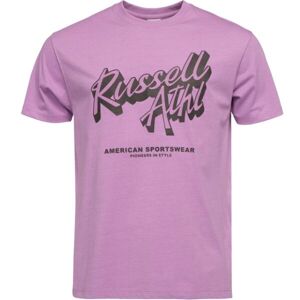 Russell Athletic T-SHIRT Pánské tričko, fialová, velikost