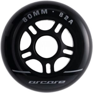 Arcore INLINE WHEELS 4PACK 80-82A Inline kolečka, černá, velikost