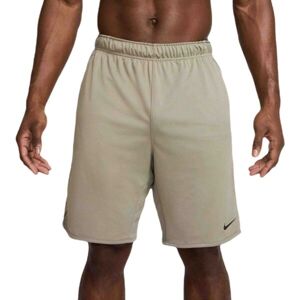 Nike DRI-FIT TOTALITY KNIT 9 IN Pánské šortky, béžová, velikost