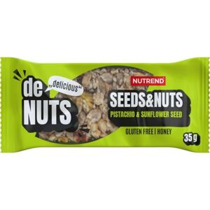 Nutrend DENUTS SEEDS NUTS 35 G PISTÁCIE + SLUNEČNICE Energetická tyčinka, , velikost