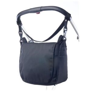 CARETERO STROLLER BAG Taška na kočárek, černá, velikost
