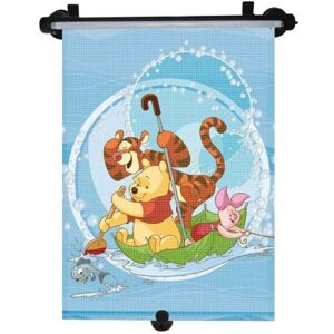 KAUFMANN DISNEY WINNIE THE POOH Sluneční roleta do auta, světle modrá, velikost