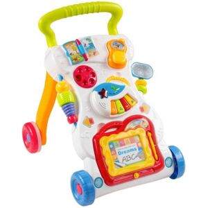 BABY MIX CHODÍTKO Dětské hrající chodítko, bílá, velikost
