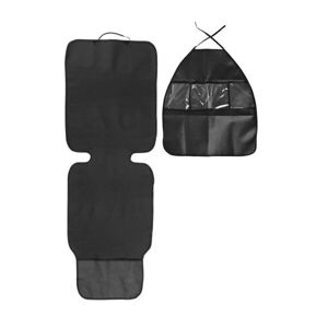 CARETERO CAR SET Kapsář a podložka pod autosedačku, černá, velikost