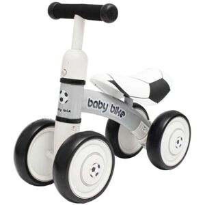 BABY MIX BABY BIKE FOOTBALL Dětské odrážedlo, bílá, velikost