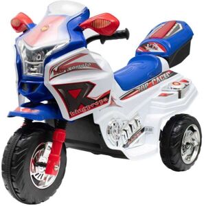 BABY MIX RACER Dětská elektrická motorka, bílá, velikost
