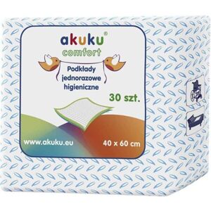 AKUKU COMFORT Jednorázové hygienické podložky, bílá, velikost