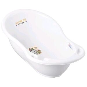 TEGA BATHTUB 86 CM Anatomická vanička, bílá, velikost