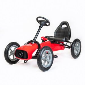 BABY MIX BUGGY Dětská šlapací motokára, červená, velikost