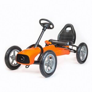 BABY MIX BUGGY Dětská šlapací motokára, oranžová, velikost