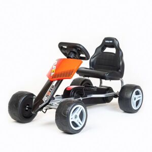 BABY MIX SPEEDY Dětská šlapací motokára, černá, velikost