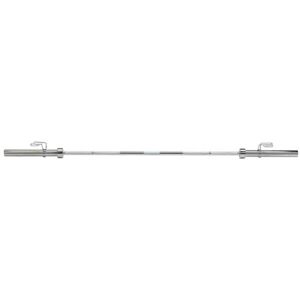 HMS GOP220 220 CM x 50 MM Olympijská obouruční osa, stříbrná, velikost