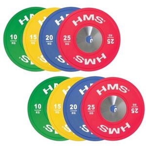 HMS TBR08 PRO Sada závodních olympijských kotoučů, mix, velikost