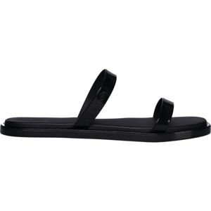 Calvin Klein DOUBLE BAR SLIDE Dámské sandály, černá, velikost