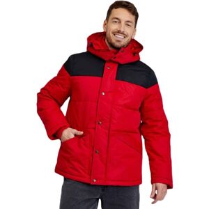 GAP V-HOODED Pánská bunda, červená, velikost