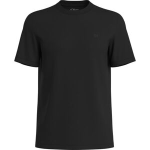 s.Oliver RL NOOS Pánské tričko, černá, velikost XXXL